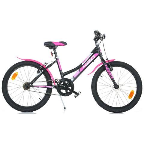 Bici Mountain Bike Bambina Mtb Bicicletta Bimba Misura 20 Art. 420d Sport Senza Cambio Linea Aurelia - 20 Nero Rosa - Foto 1