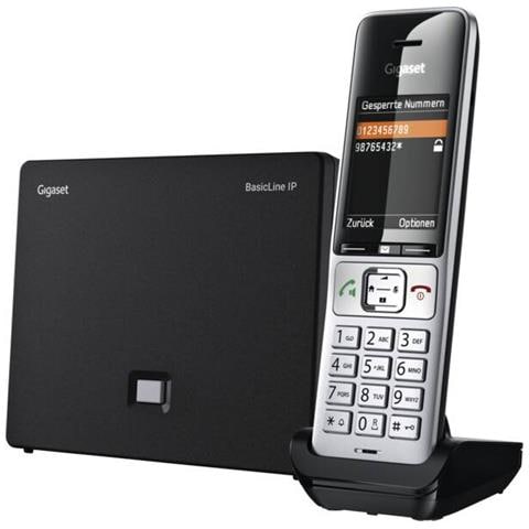 BasicLine IP + COMFORT 500HX Telefono DECT Identificatore di chiamata Nero, Argento - Foto 2