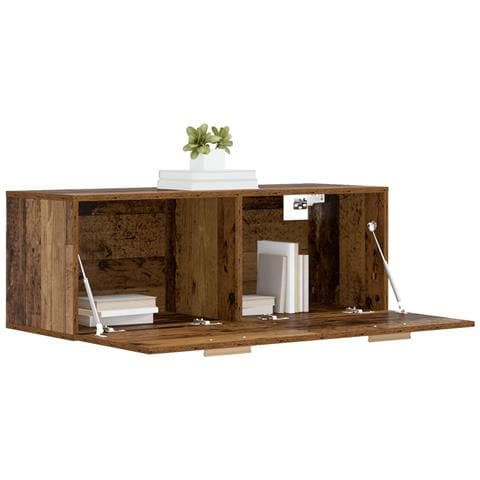 Armadietto a muro Legno antico 100 x 36,5 x 35 cm - Foto 2