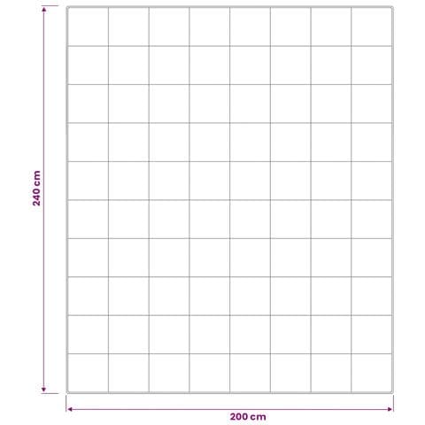 Set di piumone e cuscini 3 pz 200x240 cm Estate 140 GSM Lana - Foto 10