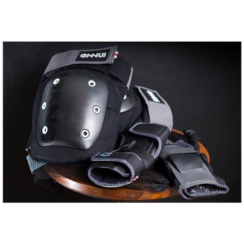 Ennui Protection ST Dual Pack per la Protezione di polsi e ginocchia per pattinaggio a rotelle (M) - Foto 1