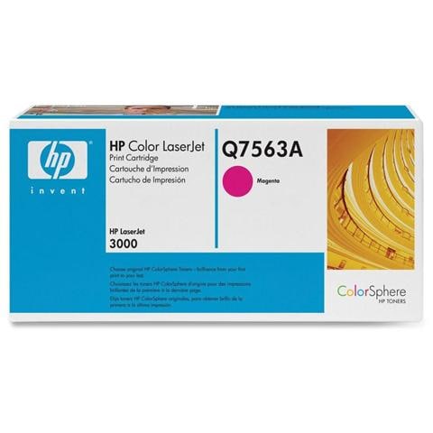 Cartuccia Toner Originale Hp Laser Jet 3000 Q7563A Magenta (003R99758)  - Foto 2
