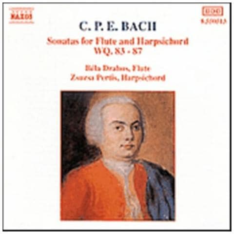 Bach Carl Philipp Emanuel - Sonate Per Flauto Wq 83-87 - Foto 1