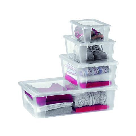Visualbox Scatola Trasparente Multiuso Xl 39X29x17 13052 - Foto 2