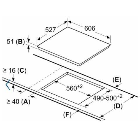 Piano Cottura PXX675DC1E a Induzione 4 Zone Cottura da 60.6 cm Colore Nero - Foto 2