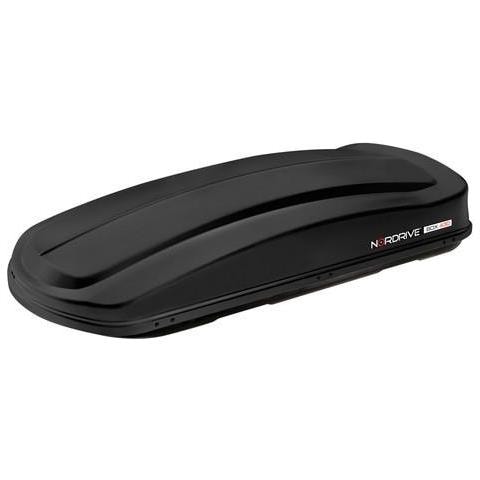 Box Da Tetto Baule Portatutto 430l Nero Goffrato Abs - Foto 2