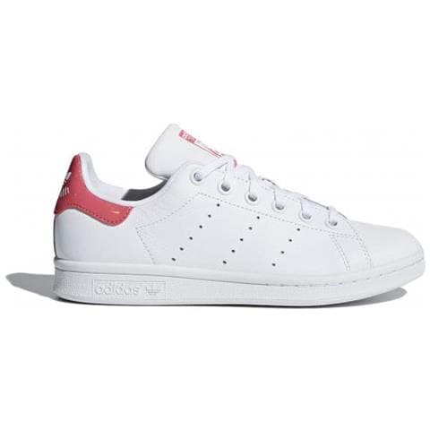 Original Stan Smith J Scarpa Tempo Libero Ragazze Uk Junior 5 - Foto 1