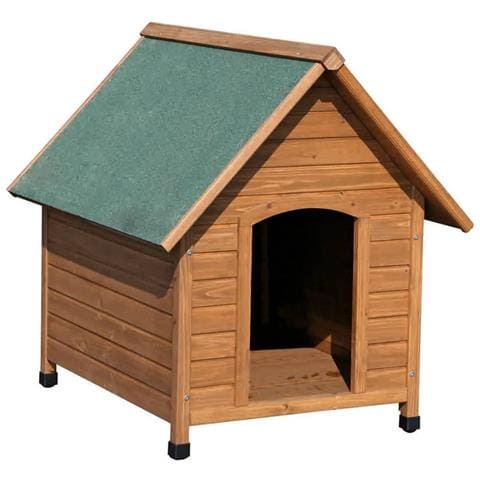 Cuccia Per Cani 85x73x80 Cm Marrone E Verde 82394 - Foto 1