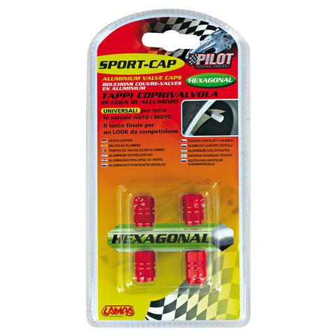 Sport-cap Exagonal Rosso - Foto 2