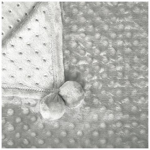Coperta Color Grigio Chiaro 150 X 200 Cm Samur - Foto 12