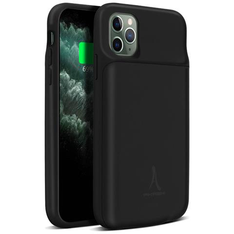 Cover Iphone 11 Pro Protezione Rigida 2 In 1 Batteria 3500mah Nero - Foto 7