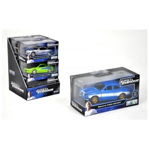 Fast And Furious Auto Scala 1:32 In Display Die-cast, Funzionamento A Ruota Libera, Parti Apribili 6 Assortiti Acquisto Minimo 6 Pezzi O Multipli - Foto 1