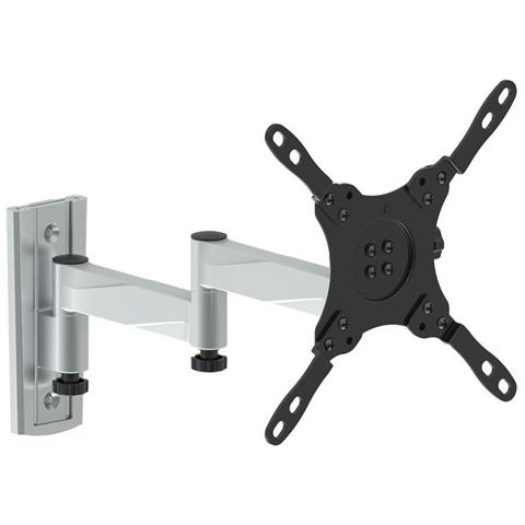Supporto A Parete Bloccabile Per Monitor Tv 13-42"" Completamente Mobile, Estensibile, Orientabile, Orientabile, Inclinabile, Girevole, Eco-222 - Foto 1