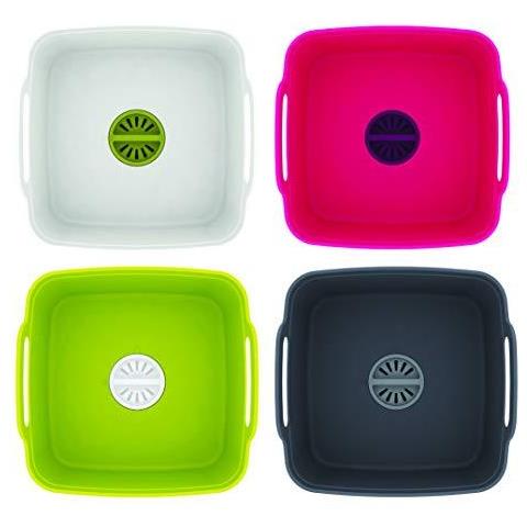 Lavare E Sgocciolare Washing Up Scodella - Grey - Foto 4