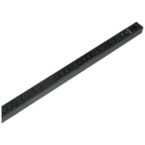 Cyberpower Basic Series Pdu10bvhviec20f - Stromverteilungseinheit (rack - Einbaufhig) - Wechselstrom 208/230 V - Eingabe, Eingang Iec 60320 C14 - Ausgangsanschlsse: 20 (iec 60320 C13, Iec 60320 C19) - 0u - Foto 1
