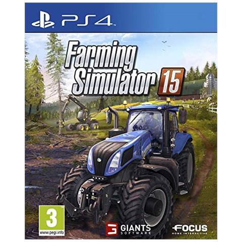 Farming Simulator 15, PlayStation 4, Supporto fisico, Simulazione, GIANTS Software, 19/05/2015, E (tutti)  - Foto 1