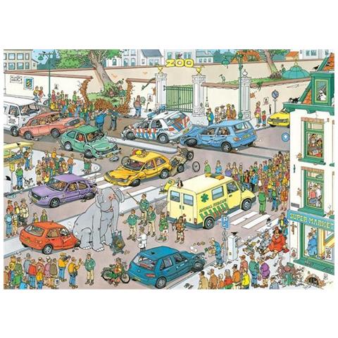 Jan Van Haasteren Goes Shopping 1000 Pcs Puzzle 1000 Pz Fumetti - Foto 2