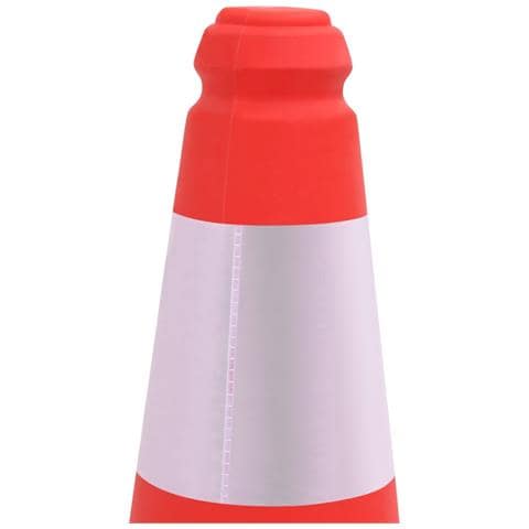 Coni Spartitraffico Riflettenti Con Basi Pesanti 10 Pz 50 Cm - Foto 2