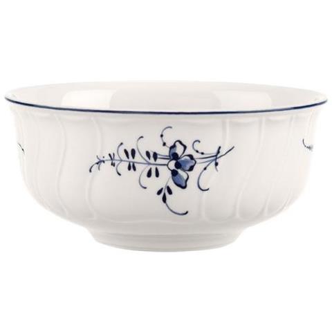 1023413880 Insalatiera Ciotola Per Dessert 0,4 L Rotondo Porcellana Blu, Bianco 1 Pezzo (i) - Foto 1