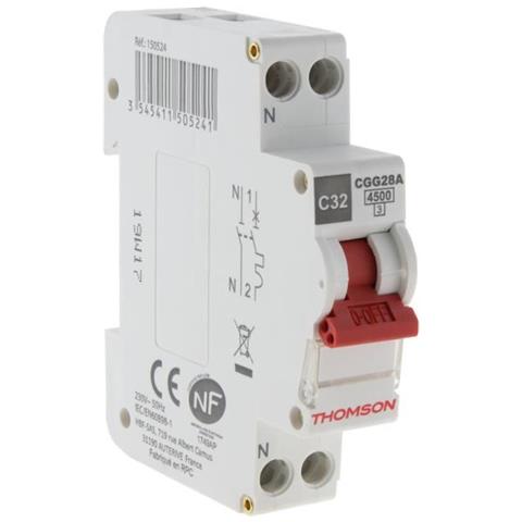 Interruttore Automatico Ph + N A Vite - 32a Nc - Potere Di Interruzione 4.5ka - Foto 1
