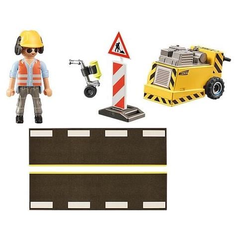 Costruzioni Playmobil 71185 City Action Manutenzione Stradale - Foto 1