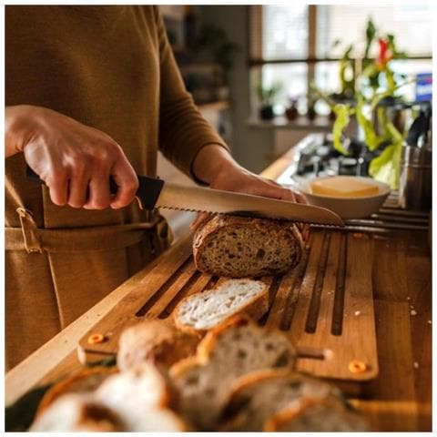 Fiskars 1057538 Coltello Da Cucina Acciaio Inossidabile 1 Pz Coltello Da Pane - Foto 6