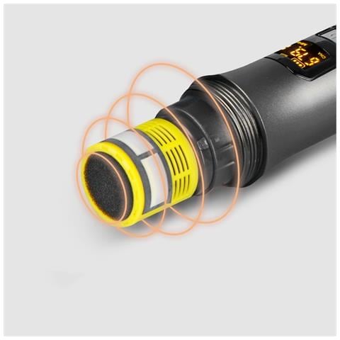 2 Microfoni Wireless Bluetooth Reverb Con Cavo Porta Android Black - Foto 12