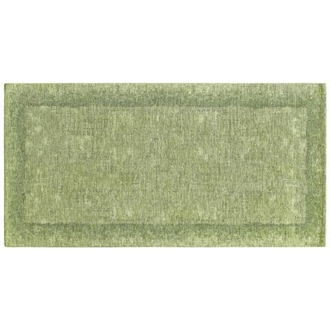Tappeto Passatoia Cucina Corsia Retro Antiscivolo Disegno Dublino By Suardi 55x190 Verde - Foto 1