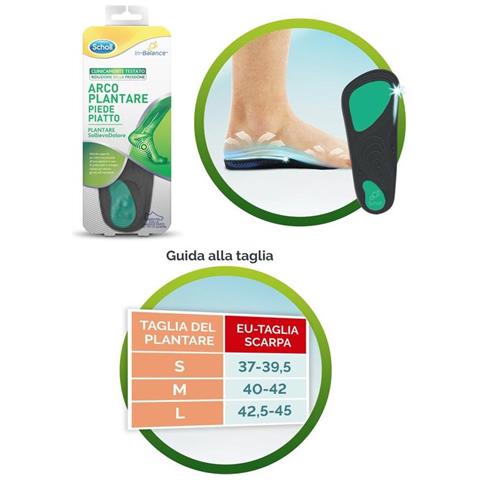 Scholl Plantare Arco L 2pz - Foto 1