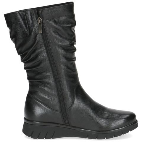 Black Casual Closed Booties Stivaletti Pelle Scarpe Donna Nero Eu 37, 9-26407-43-022 - Foto 3