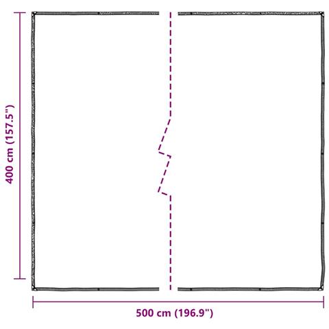 Telone Trasparente con Occhielli 4x5 m in Polietilene - Foto 10