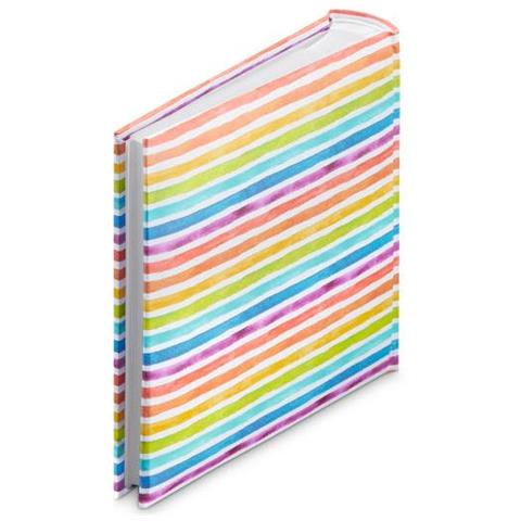 Hama Rainbow I Album Fotografico E Portalistino Multicolore 200 Fogli 10 X 15 Rilegatura Del Libro - Foto 3