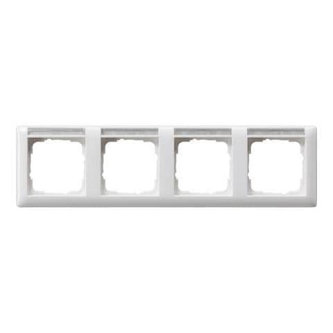 Standard 55 Bianco Placca Per Interruttori E Coperchio Per Presa - Foto 1
