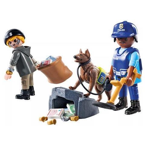 Unità Cinofila E Ladro 71731 Action Heroes - Foto 1