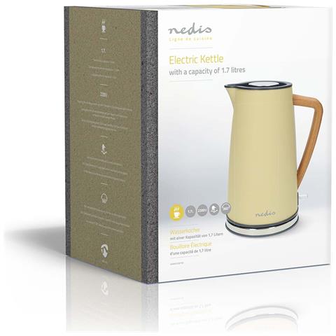 KAWK510EYW bollitore elettrico 1,7 L 2200 W Giallo - Foto 10