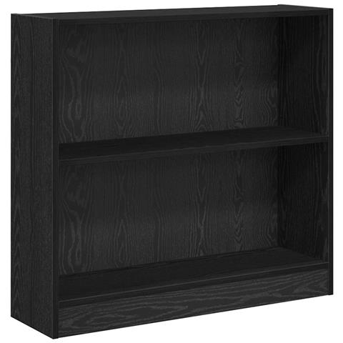 Libreria Rovere nero 80 x 24 x 76 cm Legno multistrato - Foto 1