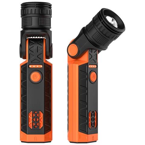 Torcia Da Campeggio A Led Ad Alta Luminosità Con Zoom Telescopico E Lunga Durata - Foto 1