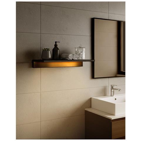 Applique Ferreira Metallo Nero - Foto 1