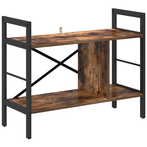 Libreria Rovere fumé 75 x 30 x 58,5 cm Legno multistrato - Foto 1