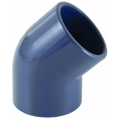 Curva Pvc 45° A Muffa 25mm Pn16 Per Sistemi Di Irrigazione - Foto 1