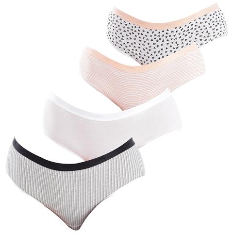 Confezione Da 4 Pantaloni Culotte New York Con Fodera Interna D4c202 Da Donna - Foto 1