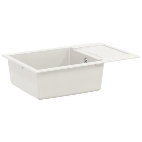 Lavello Bianco 780 x 500 mm 80% Quarzo e 20% Resina - Foto 1