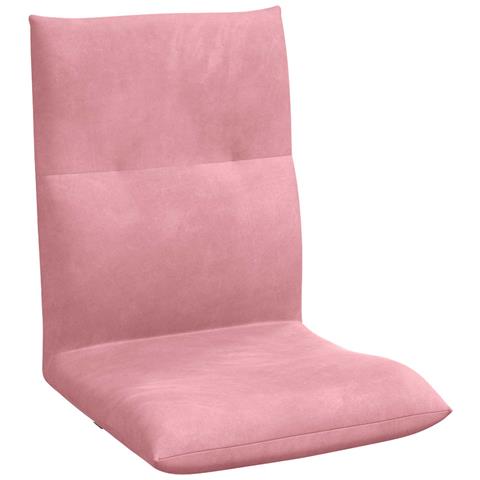 Sedia a pavimento regolabile Rosa Velluto - Foto 1