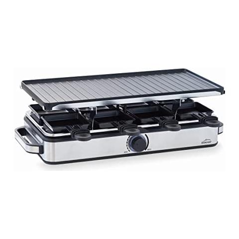 69348 - Piastra grill, griglia per raclette, antiaderente, reversibile - Foto 1