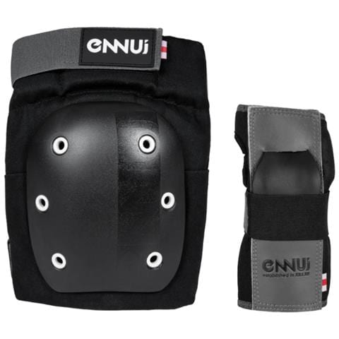 Ennui Protection ST Dual Pack per la Protezione di polsi e ginocchia per pattinaggio a rotelle (S) - Foto 2