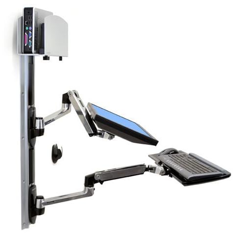 Sistema di montaggio a parete LX con supporto per CPU (da 5cm a 20cm) ,  - Foto 12