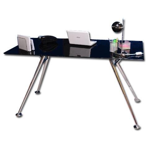 Scrivania portacomputer per ufficio cameretta 150x80x76 - Foto 5