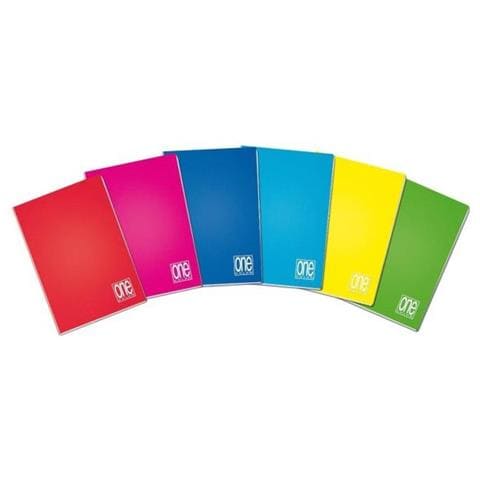 confezione da 10 pezzi - maxiquaderno ppl 210x297mm a4 20fg+1 80gr 1rigo one color - Foto 2