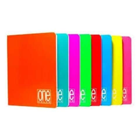 confezione da 10 pezzi - maxiquaderno ppl 210x297mm a4 20fg+1 80gr 1rigo one color - Foto 1