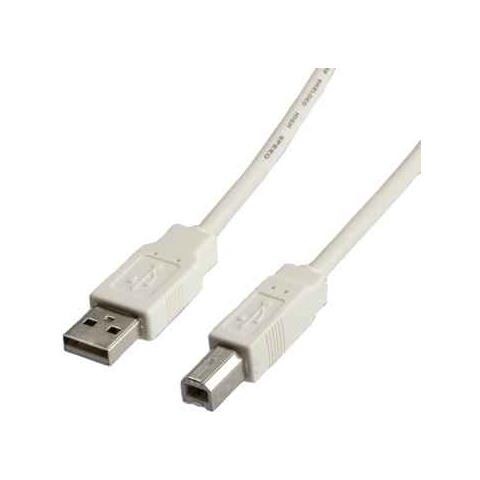 Cavo Usb 2.0 A / B M / M Mt. 0 80 Bianco . - Foto 1